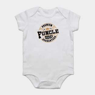 'Premium Uncle Guaranteed' Hilarous Uncle Gift Baby Bodysuit